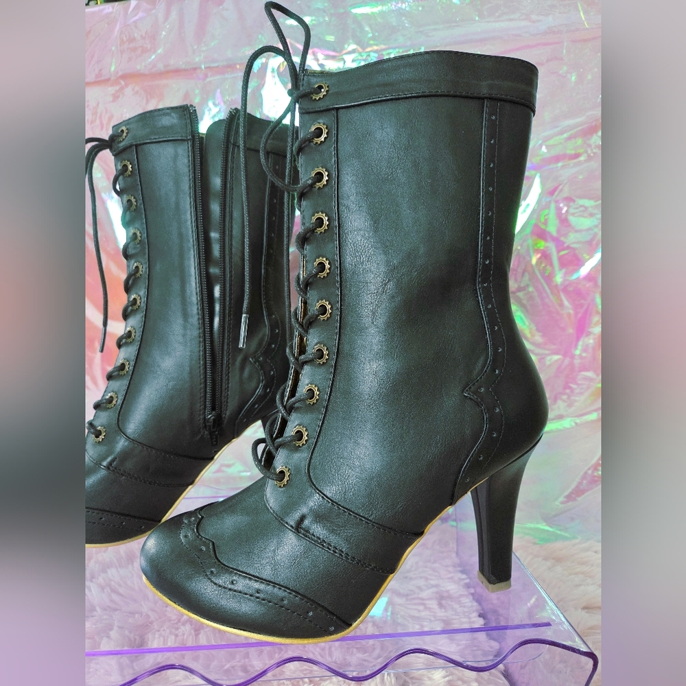*SOLD* Dolls Kill Demonia Like Clockwork Boots - Size 9